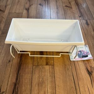 Deck Flower Planter with Deck Holder